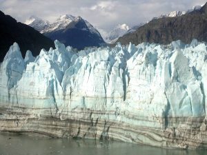 Am Hubbard Gletscher. © 2016, Foto: Eva-Maria Becker