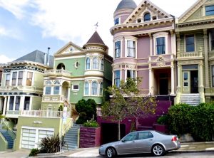 San Francisco mit schönster und vielfältiger Architektur auf steilsten Straßen. © 2017, Foto: Elke Backert