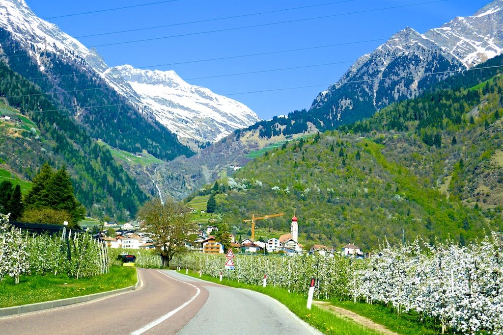 Algund in Südtirol.