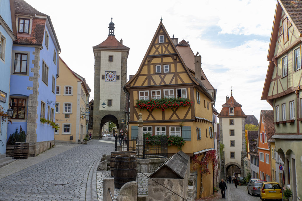 Das Plönlein in Rothenburg ist ein beliebtes Fotomotiv.