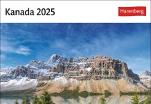 Kanada in einem Kalender für das Jahr 2025