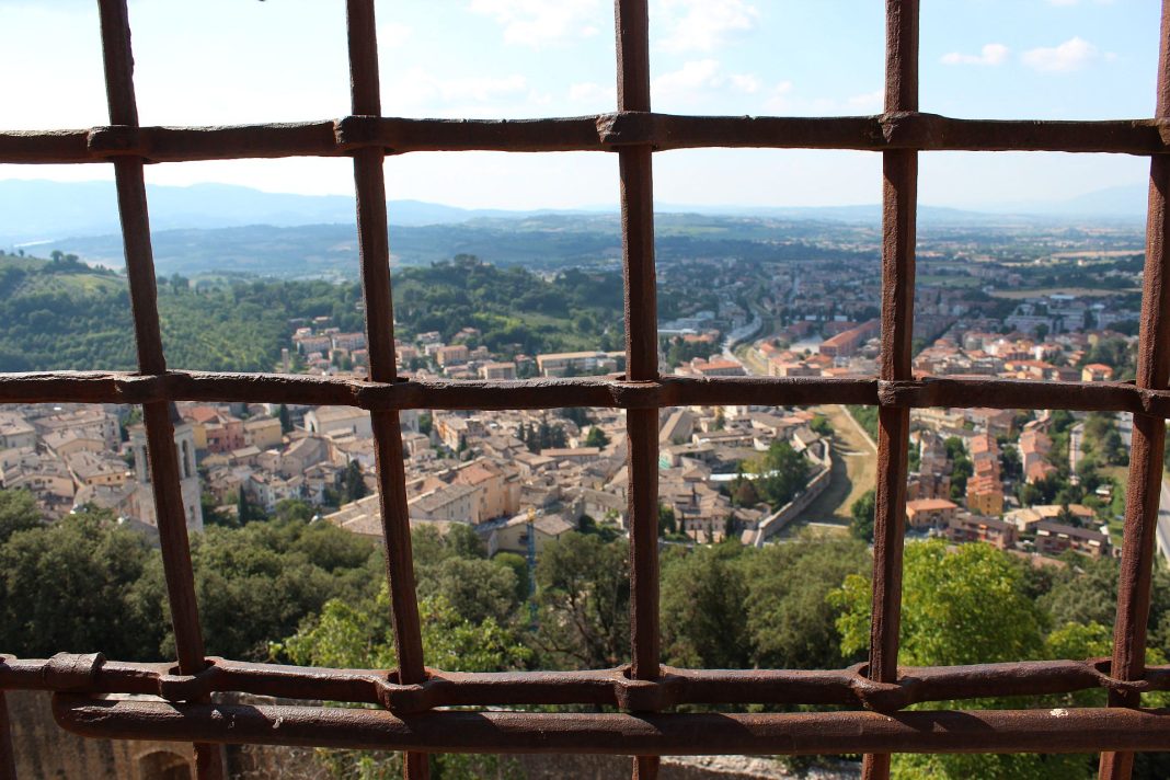 Spoleto. © Foto: Christian Messikommer, Ort und Datum der Aufnahme:, Spoleto, 18..2018